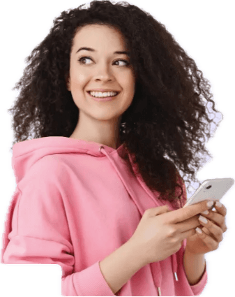 Person using Seedflow on a mobile phone